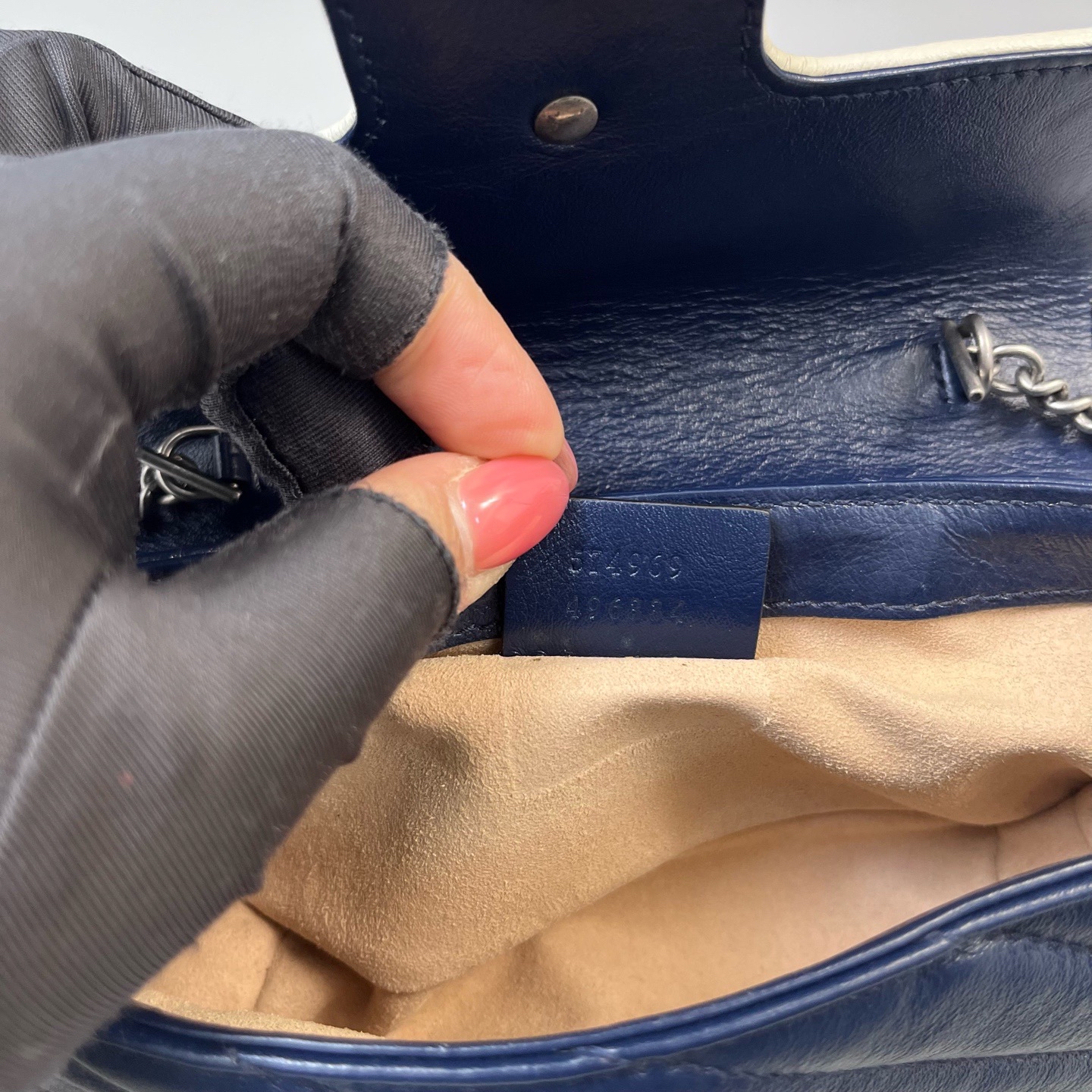 【預訂貨品】Gucci super mini馬蒙拼色包