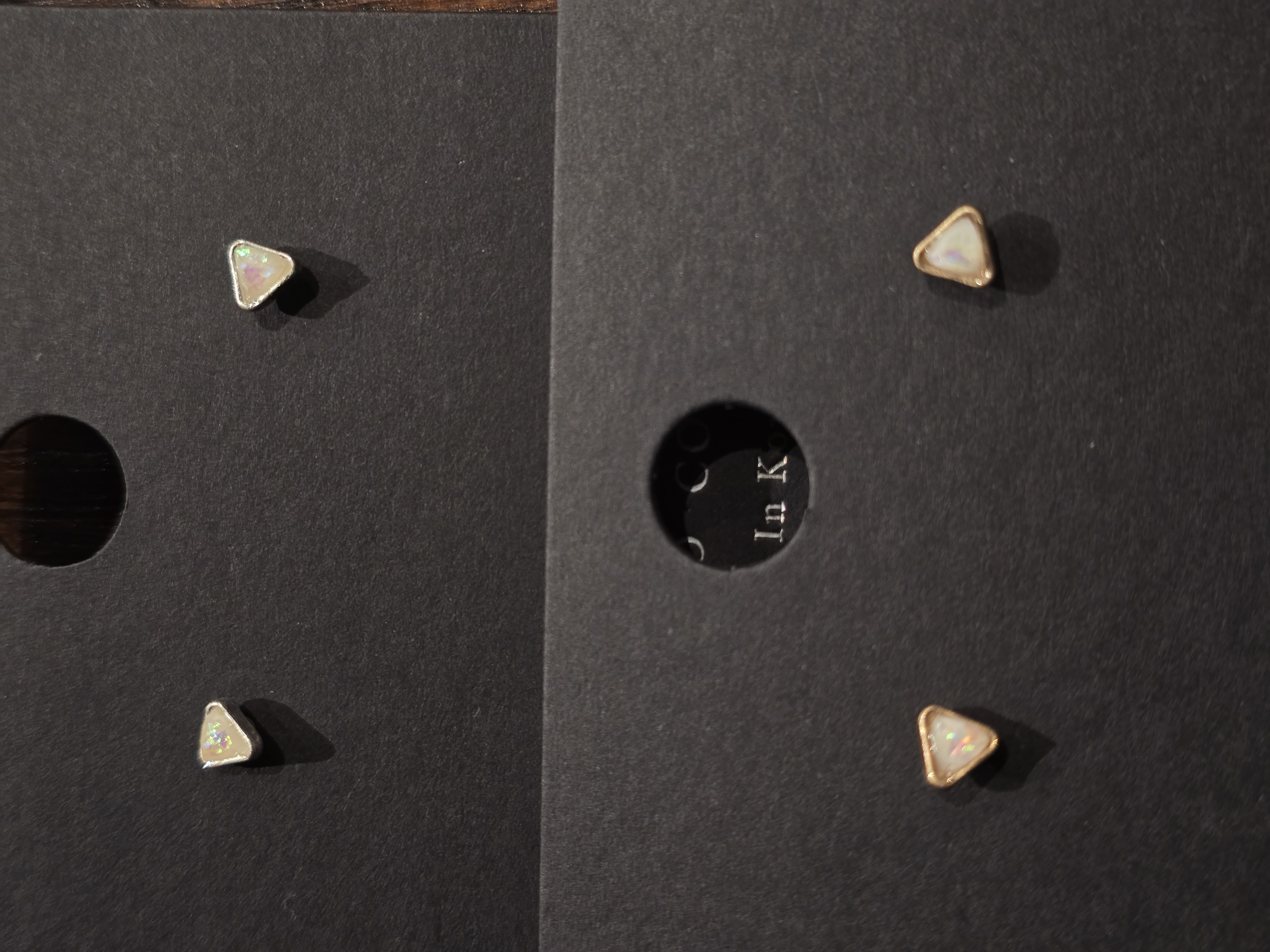 Opal Prism Stud Earrings