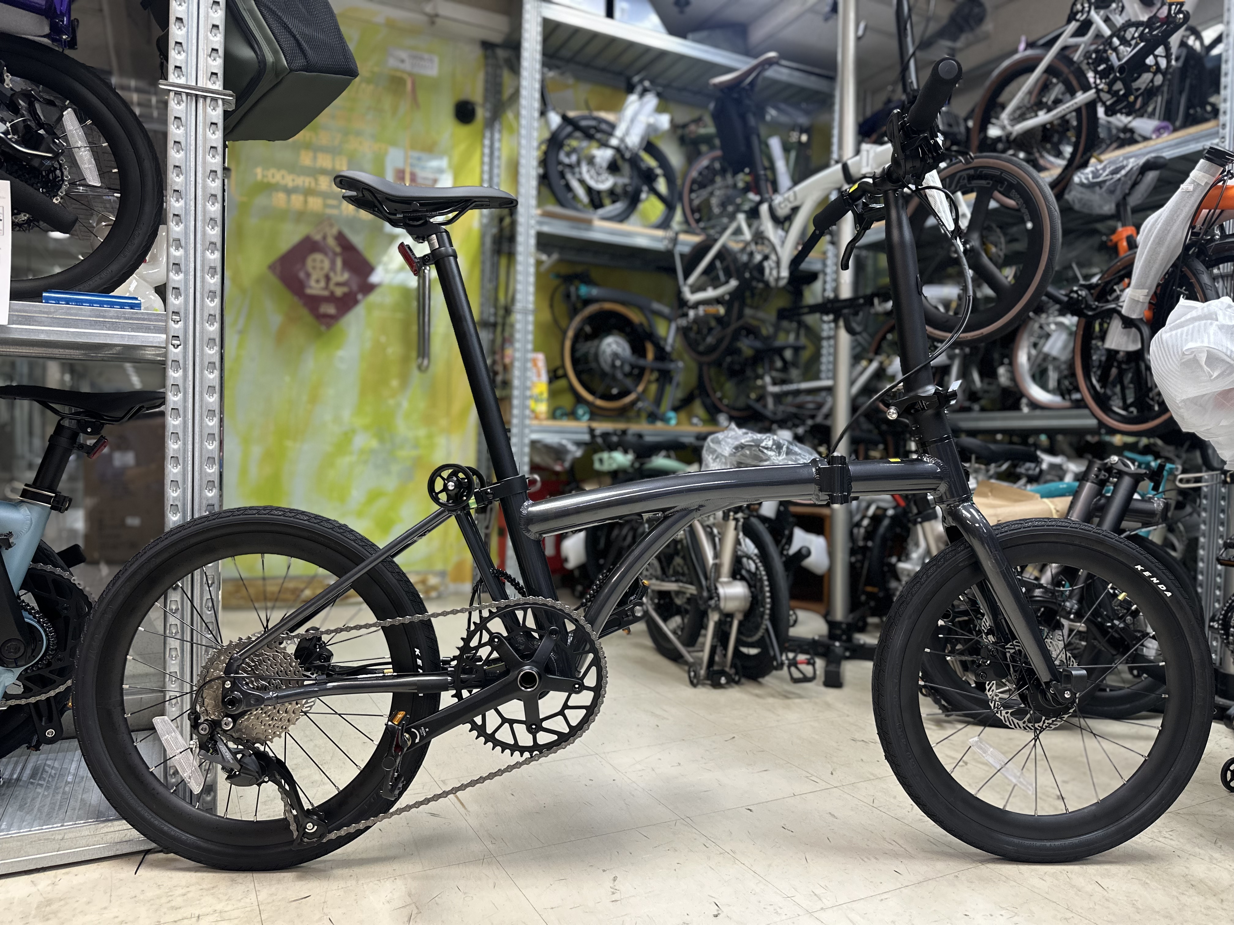 Java Neo 20” 406 鋁合金車架及前叉