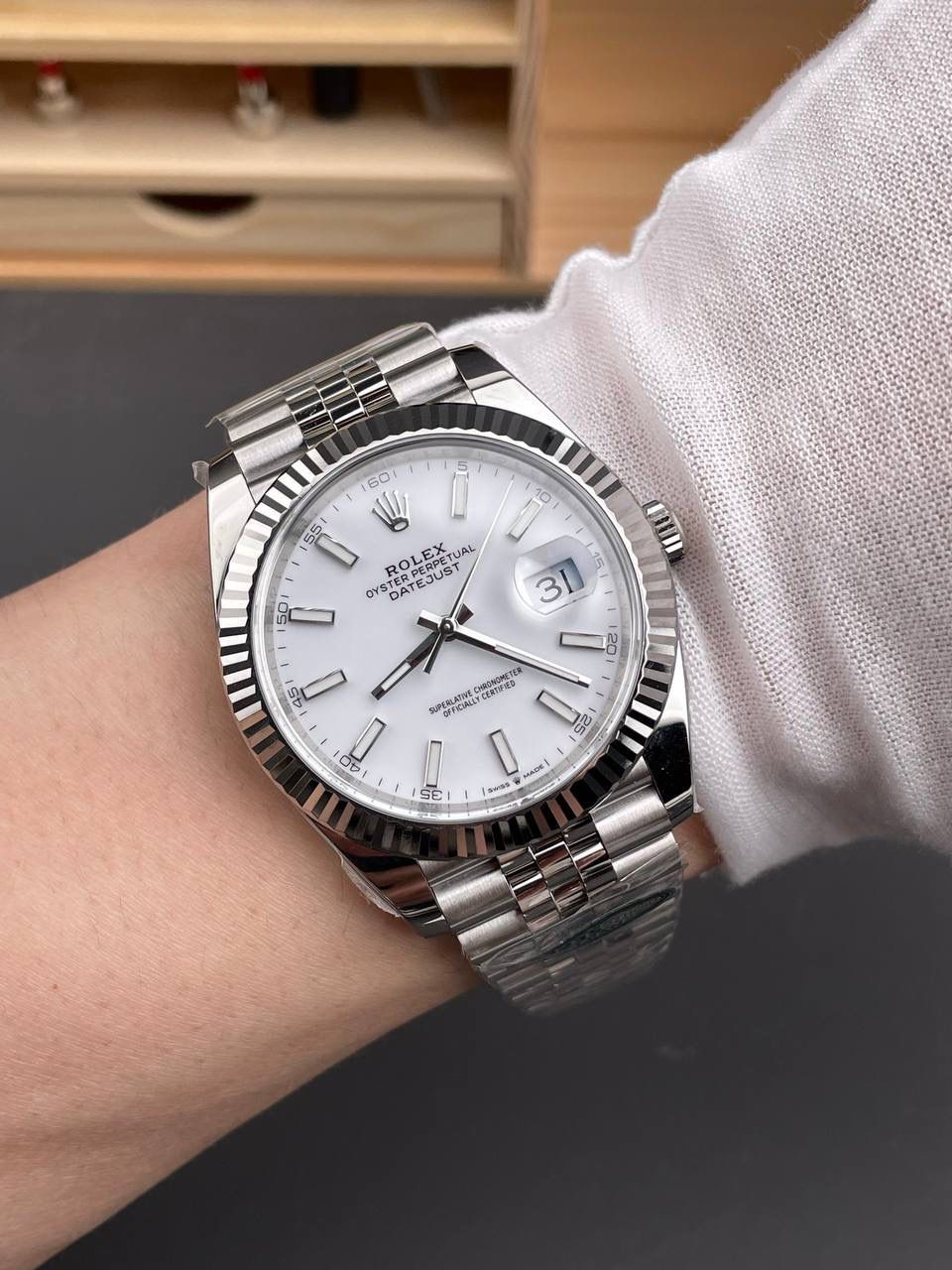 白日志 雪山白/41mm/3235机🌟