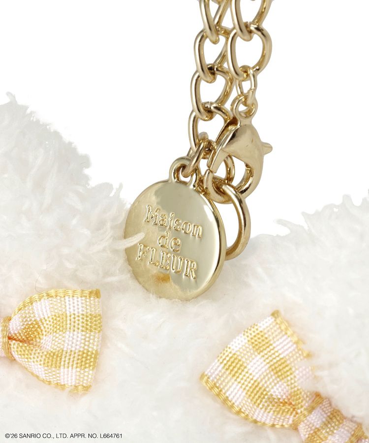 🎀【預訂】Hanamaruobake x Maison de FLEUR 公仔掛飾 B