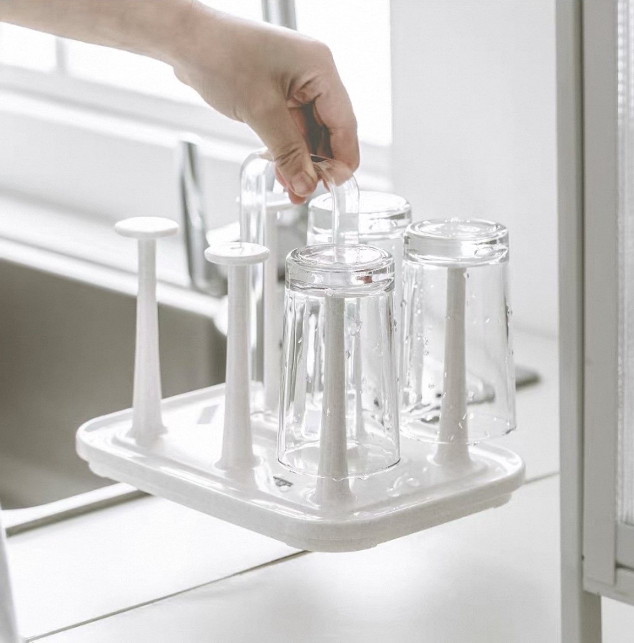 日本ASVEL杯子收納架