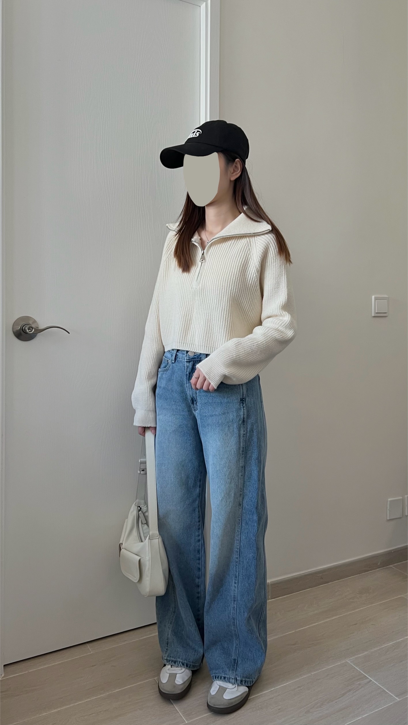 自留版型俐落長牛 小個子可 現貨