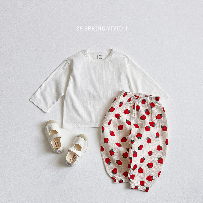 🇰🇷vivid_I tee set (2件）