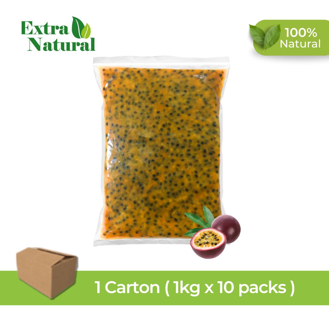 Frozen Passion Fruit with seed Pulp