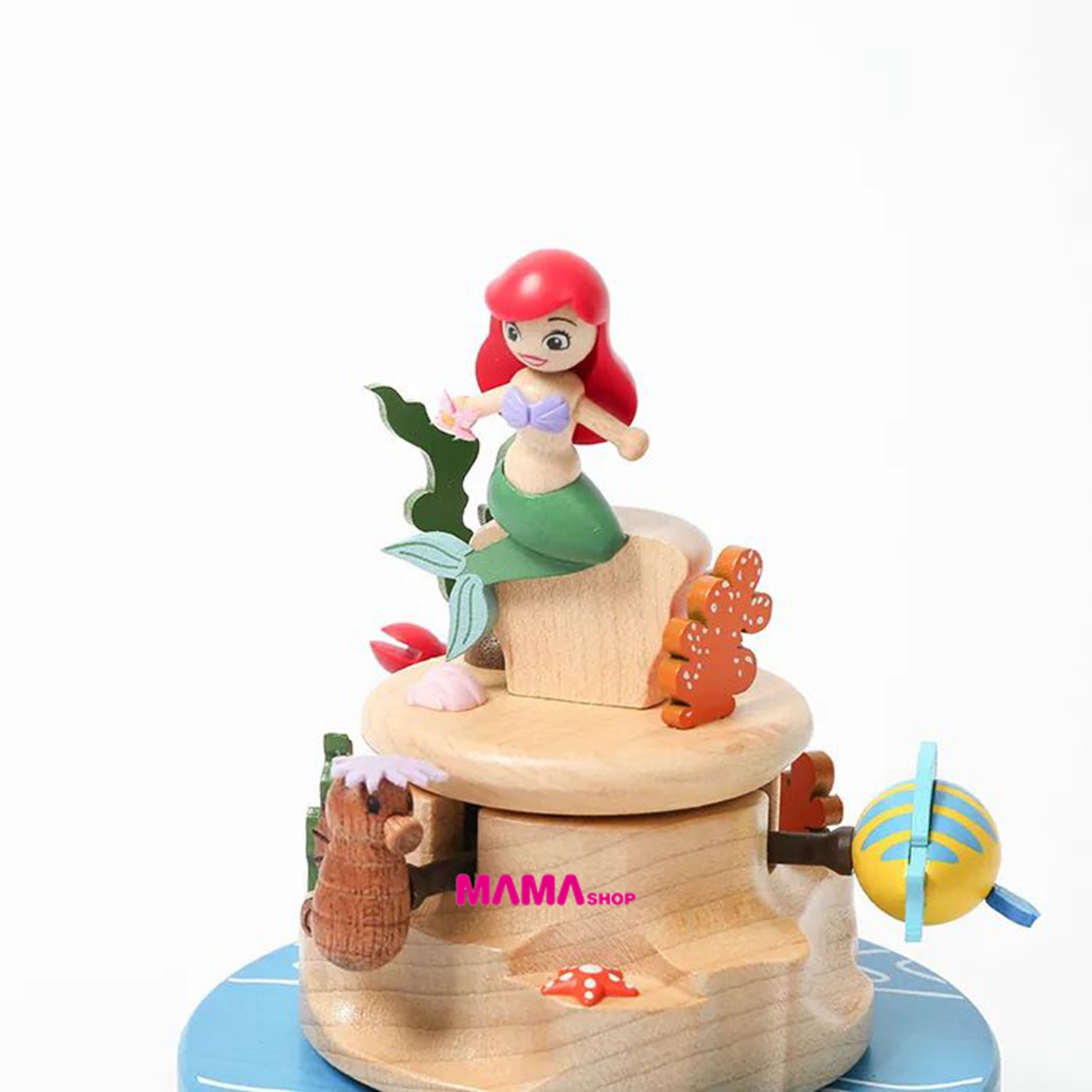 台灣直送迪士尼小美人魚音樂盒