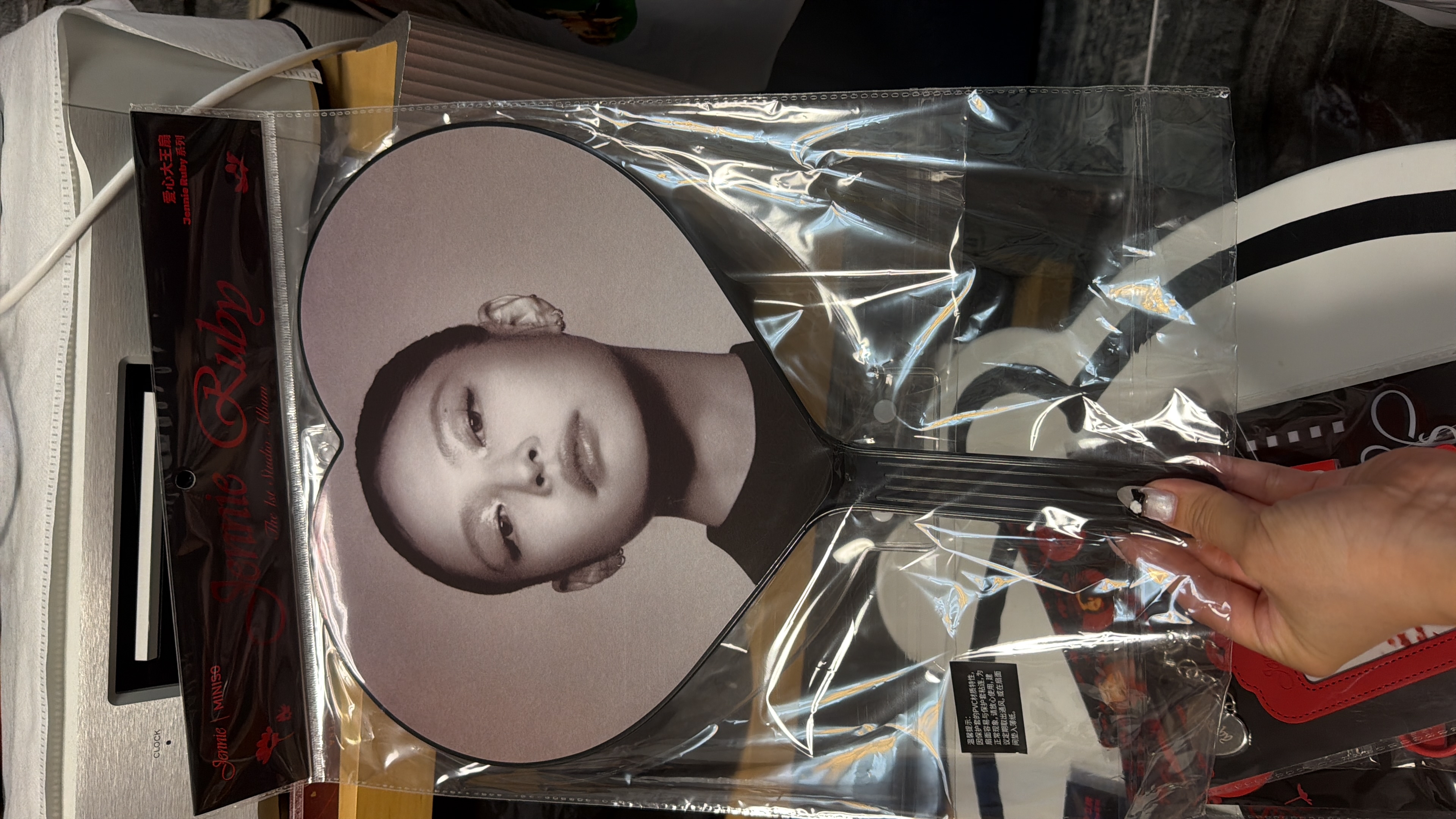 現貨 JENNIE RUBY X MINISO 大應援扇