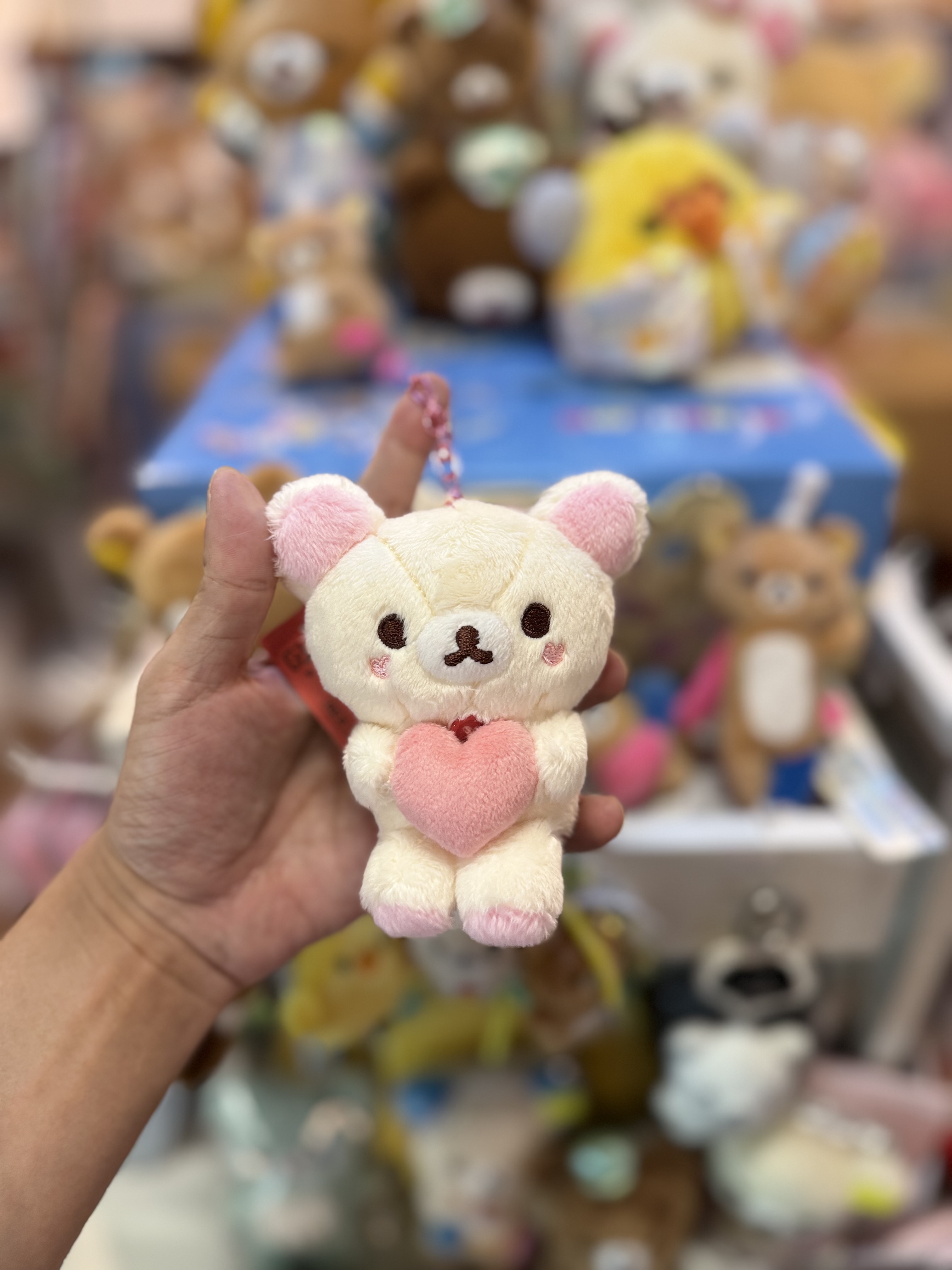 《現貨》全新San-x心心系列rilakkuma掛飾
