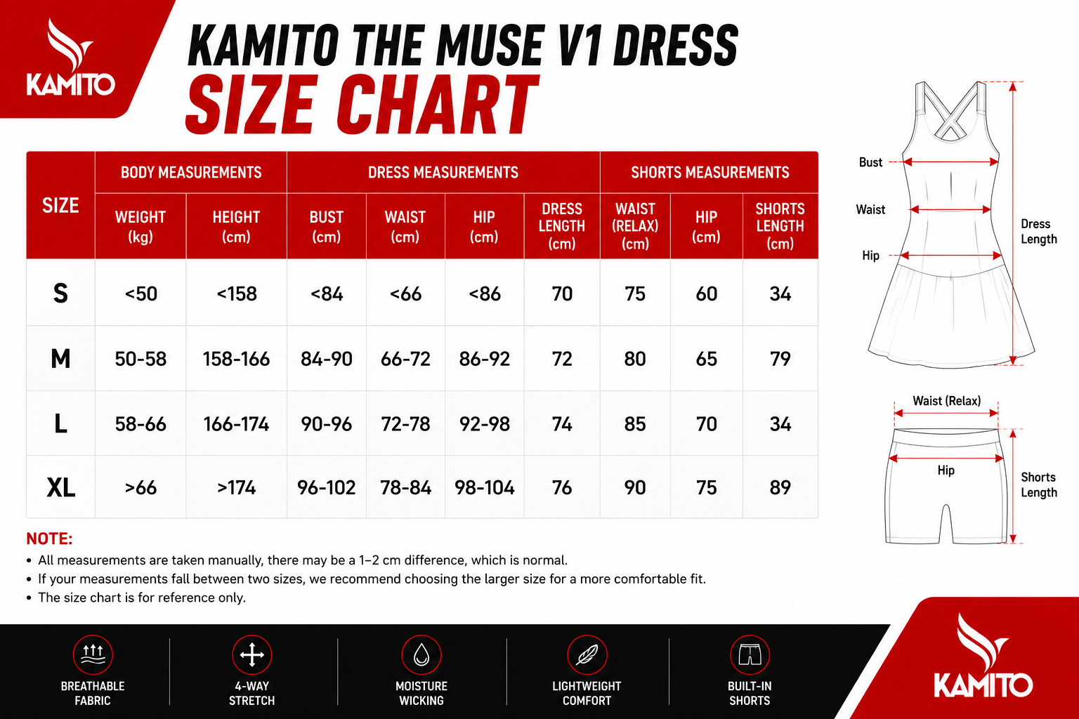 Kamito The Muse V1 Women's Dress