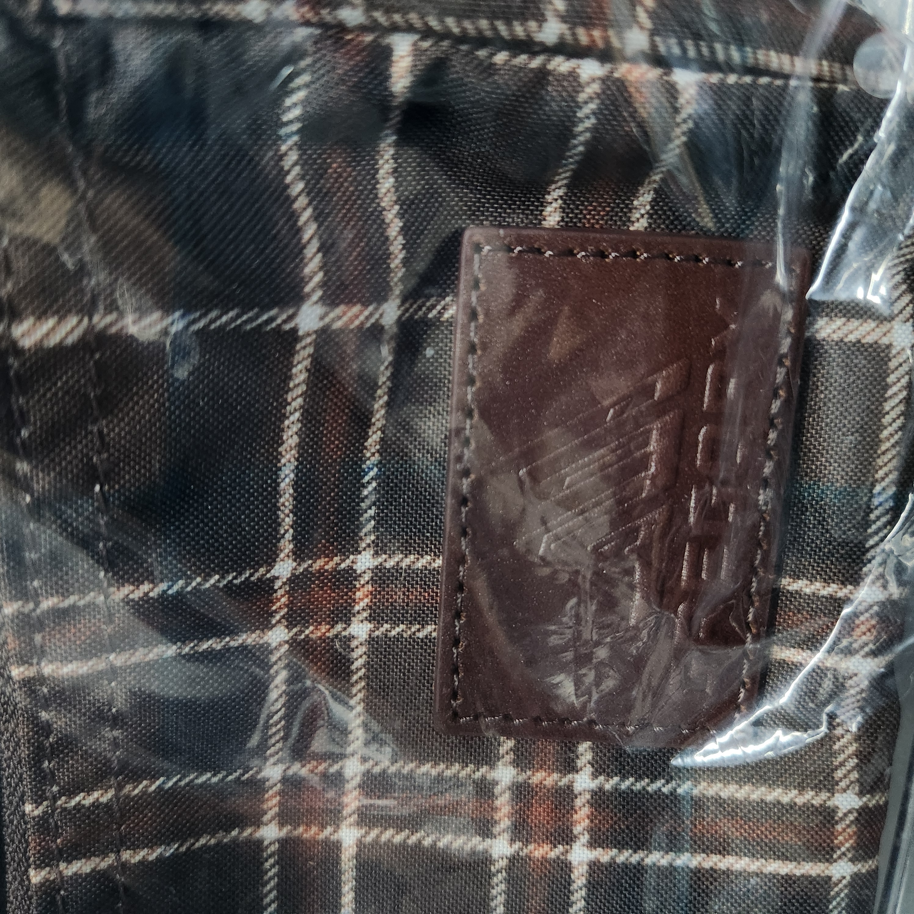 【現貨】GREGORY PADDED SHOULDER POUCH M WOODLANDPLAID【現貨36小時內寄出】