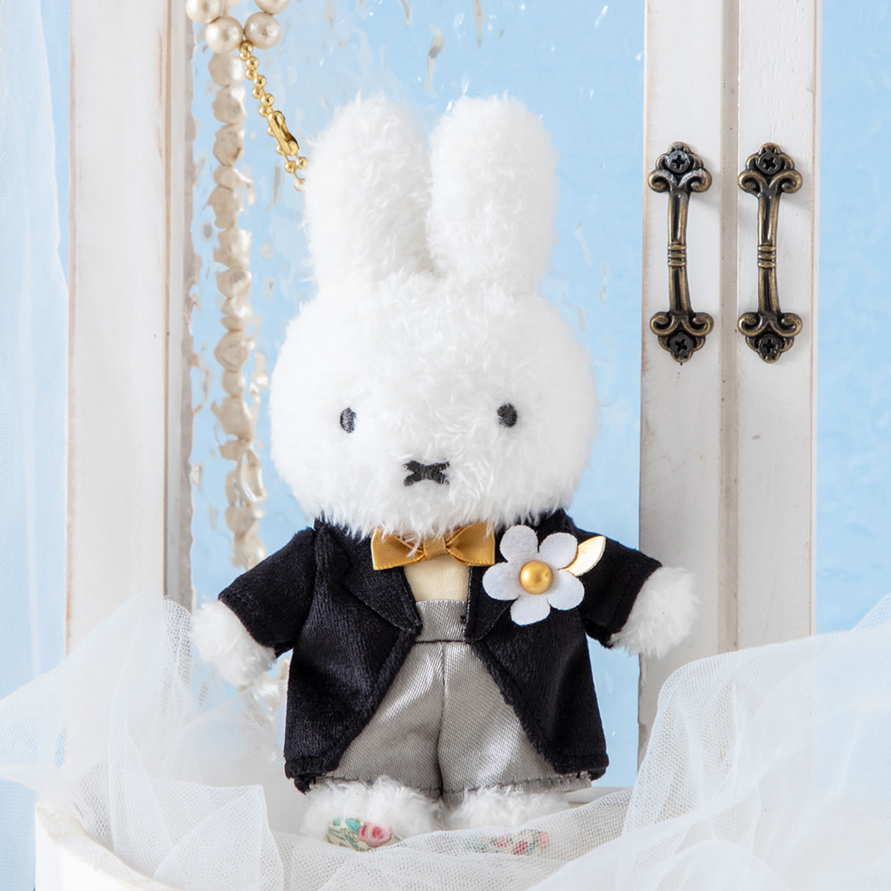 Flower Miffy 結婚公仔掛飾