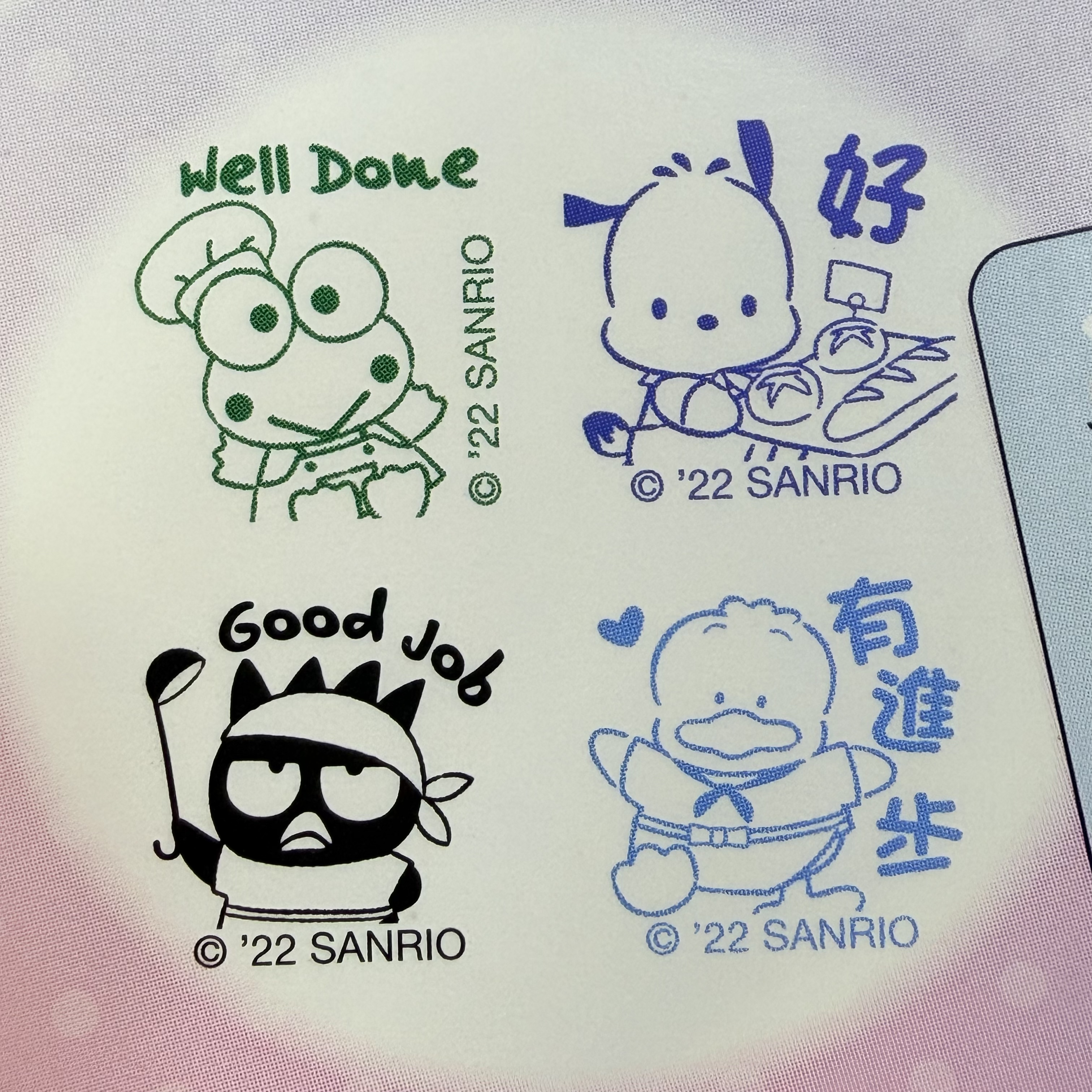 Sanrio Characters 4-In-1 Stamp 4合1原子印