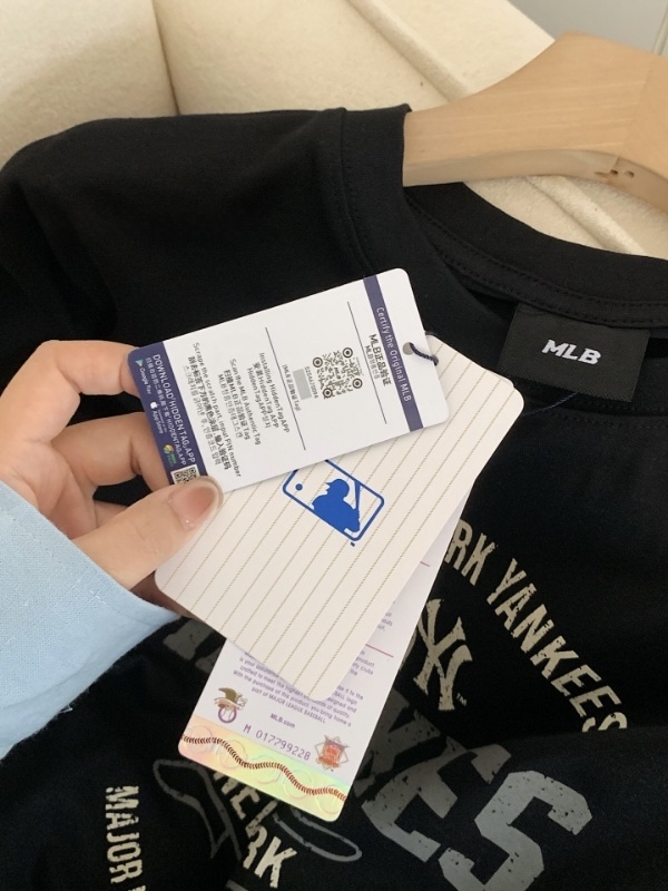 0715 （原版訂製 品質1:1打版 ）MLB 情侣短袖