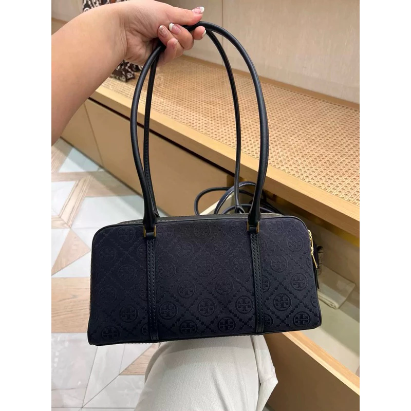 香港現貨-Tory Burch T Monogram Marshmallow Handbag