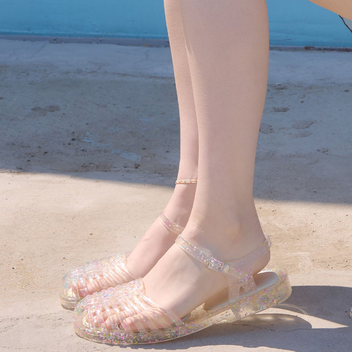 [Rockfish Weatherwear] 2026 GLAIR STRAPPY SANDALS CLEAR (6種)