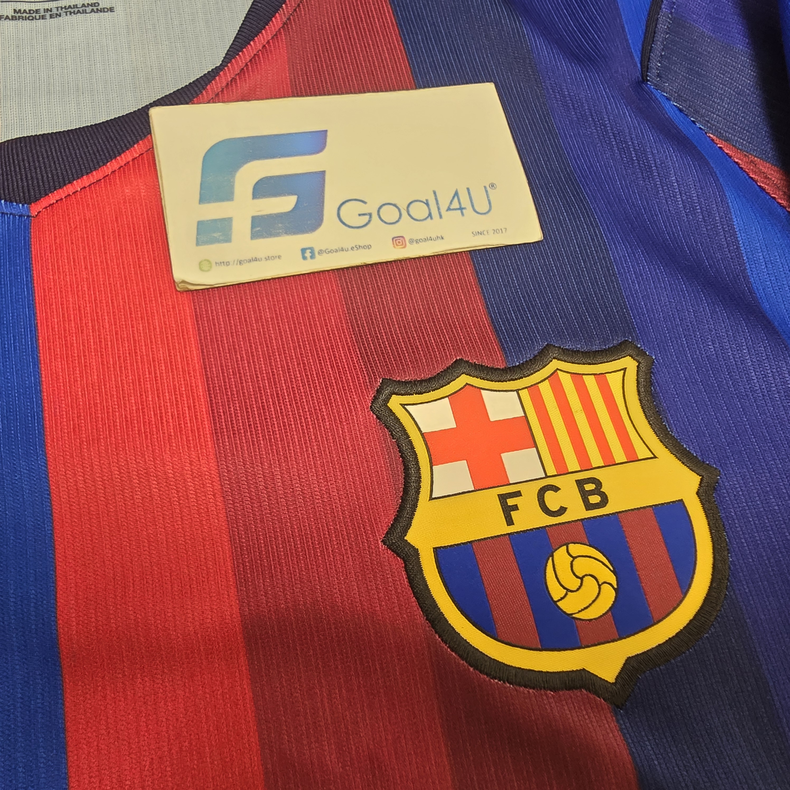 🏟️ 六色漸變 Nike Barcelona 巴塞羅拿 2026-27 主場球迷版球衣 (可加印字章) II1872