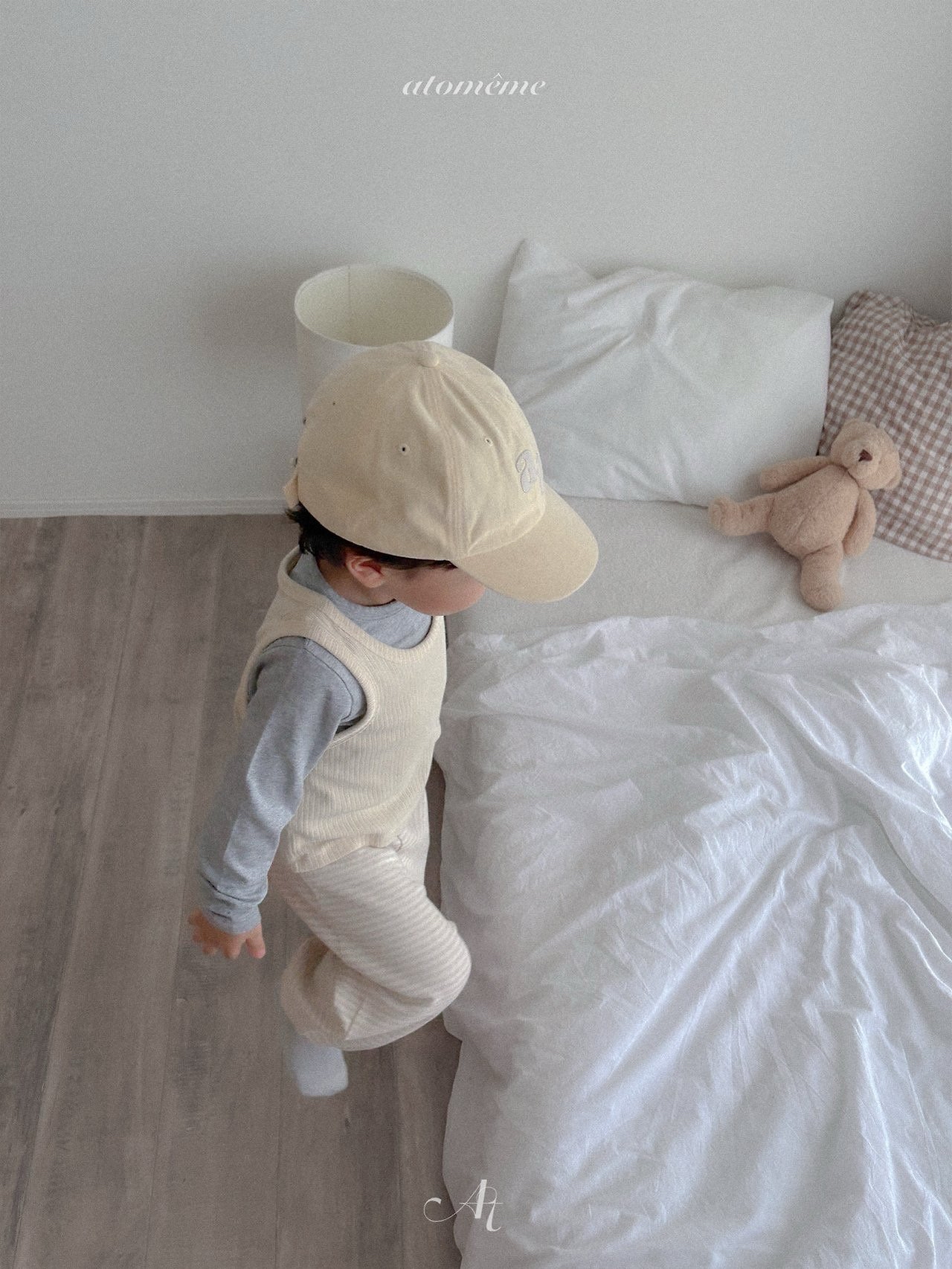 Atomeme | Bunny brown stripe pants