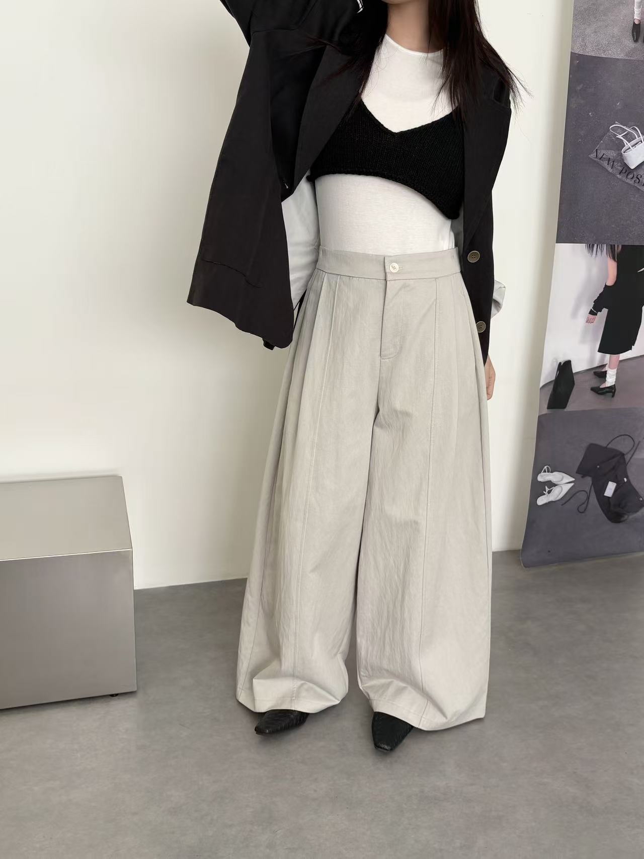 PT1 ✨自家品牌 彎刀洗水褲