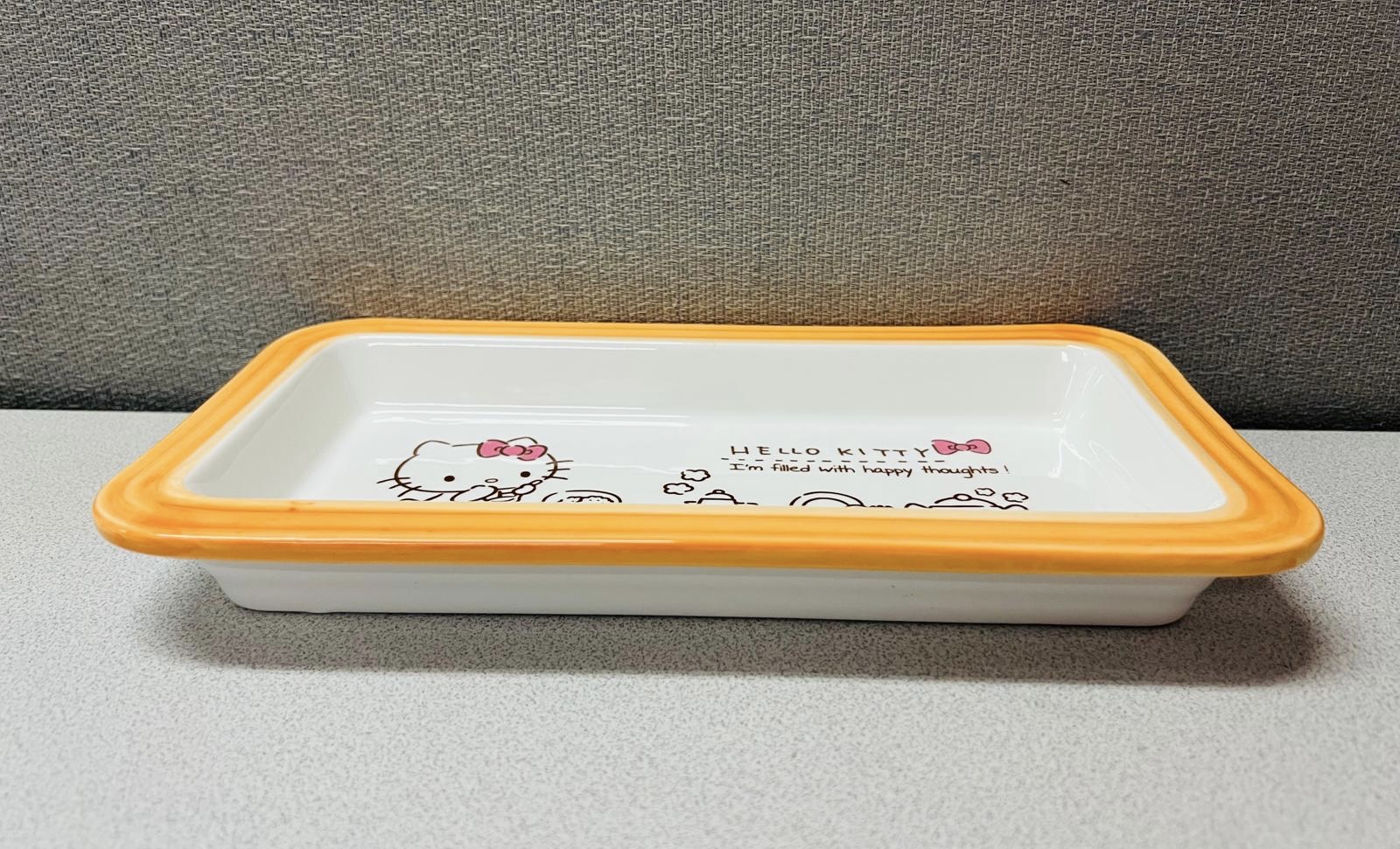 🌈 Hello Kitty 陶瓷長方形碟