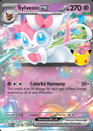 Pokemon TCG Mega Evolution Promos - Sylveon EX-100