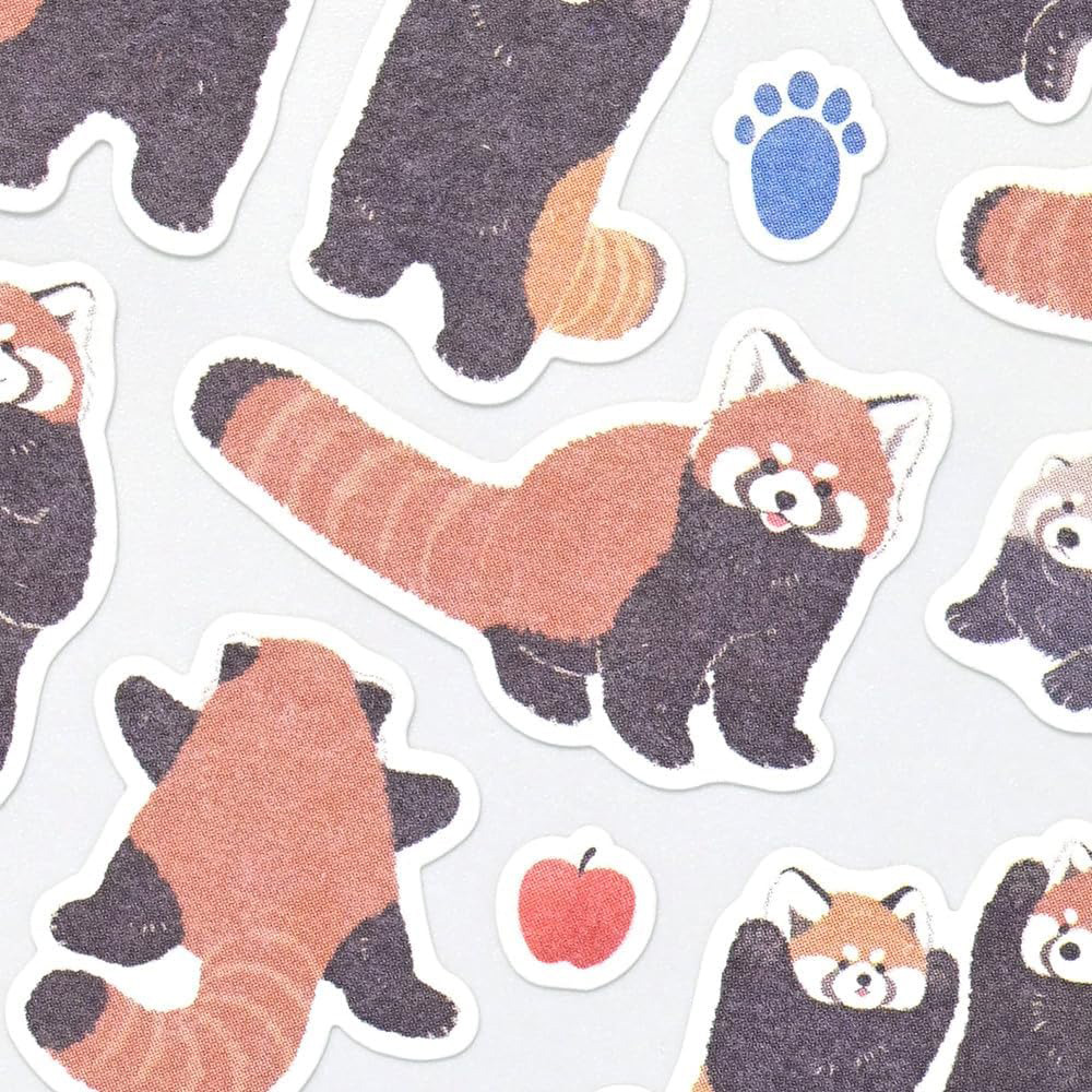 現貨｜ZOOm in Animals 小熊貓 日本製 貼紙 (5424115) 