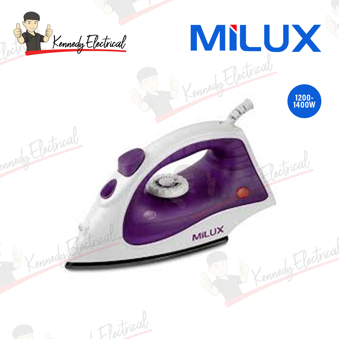 Milux 1200W Soho Series Steam Iron (MSI-1320)