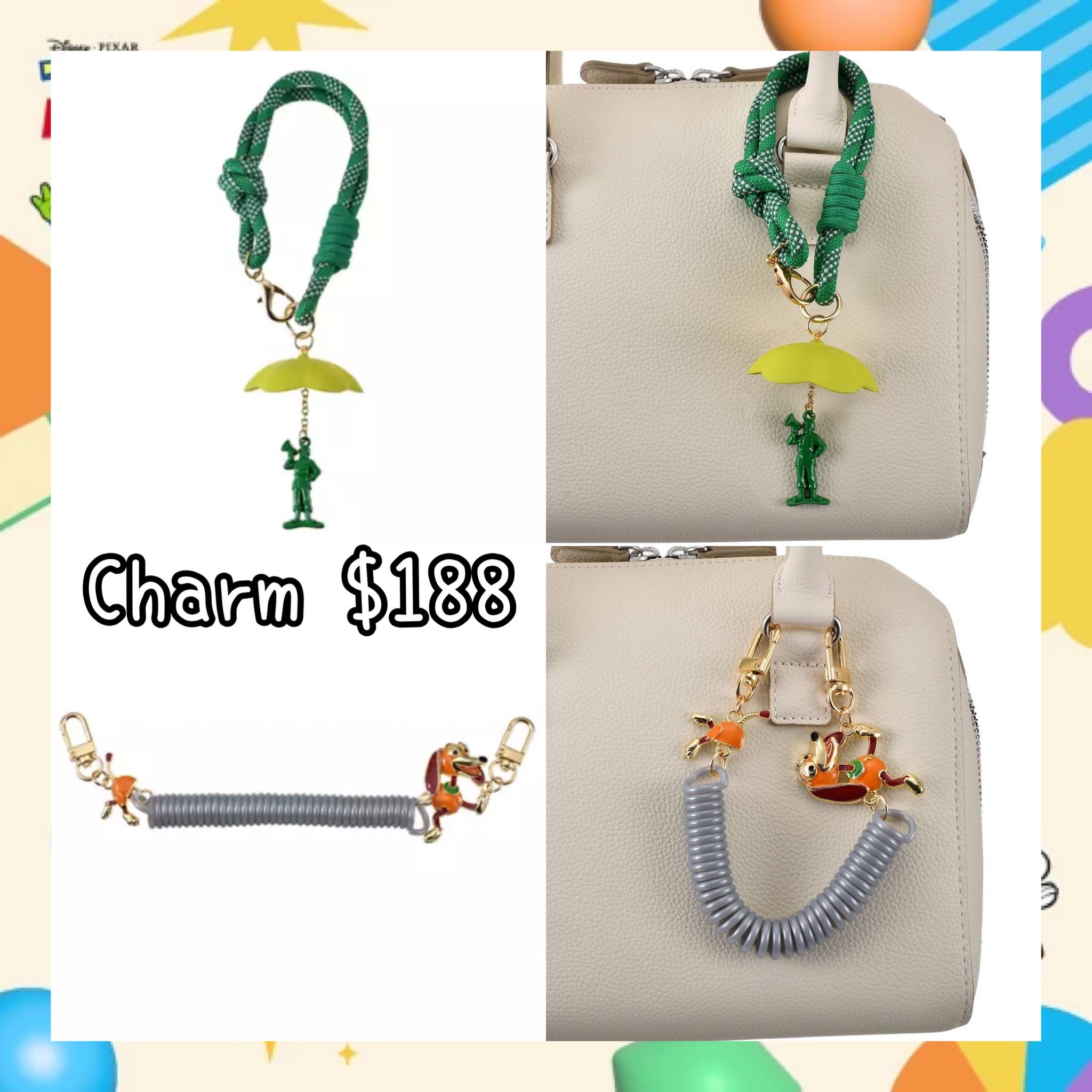 ：日本：TOY STORY 5 TOY STORY FASHION 30/6 日本發賣 CHARM