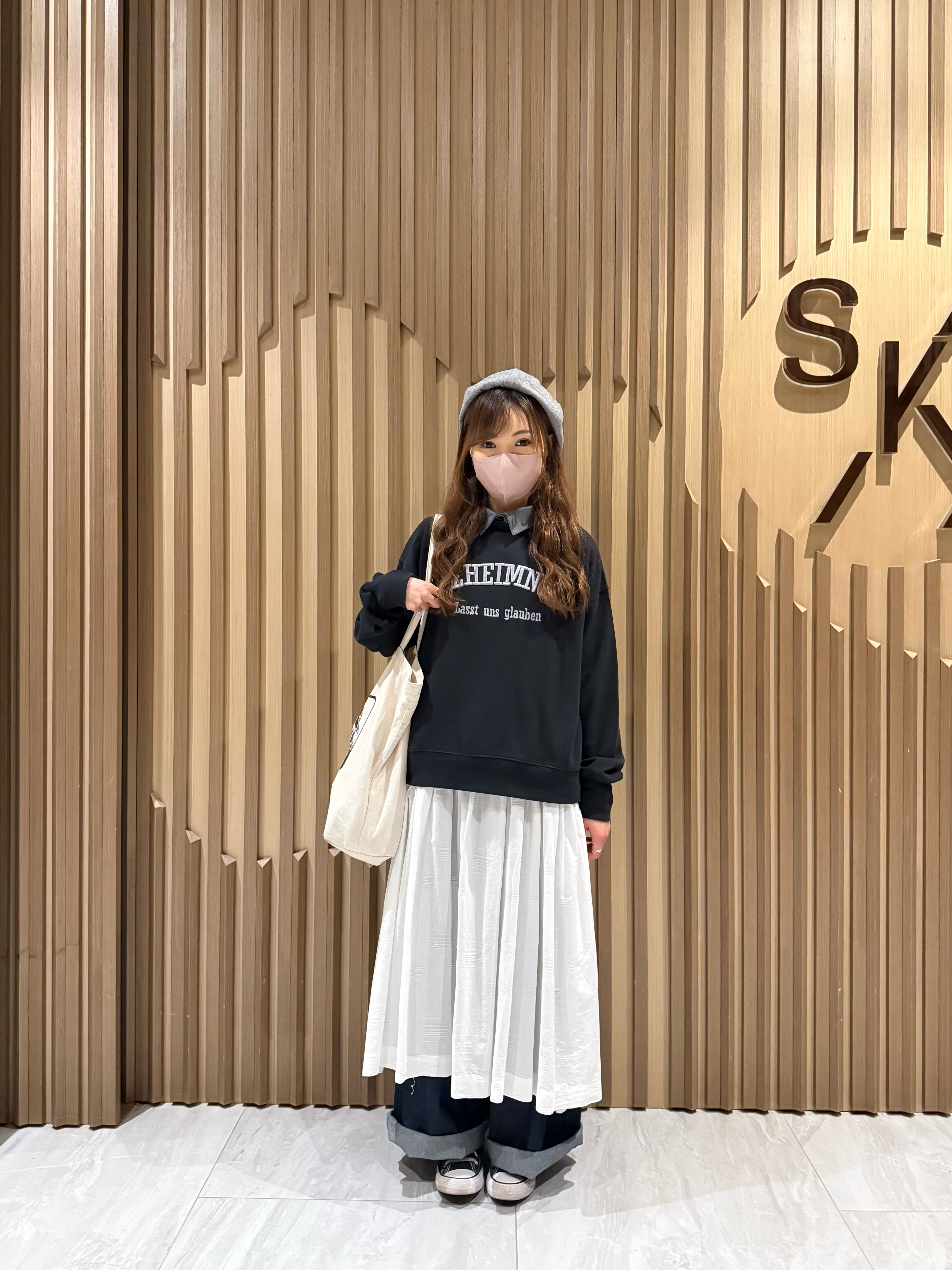 可拆領假兩件衛衣（灰黑色）