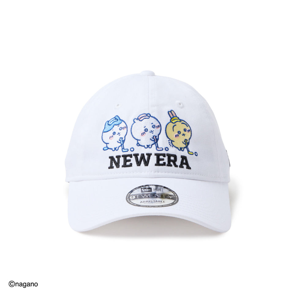 New Era 9TWENTY Long Visor Chiikawa / Chiikawa, Hachiware, Usagi, White | Golf