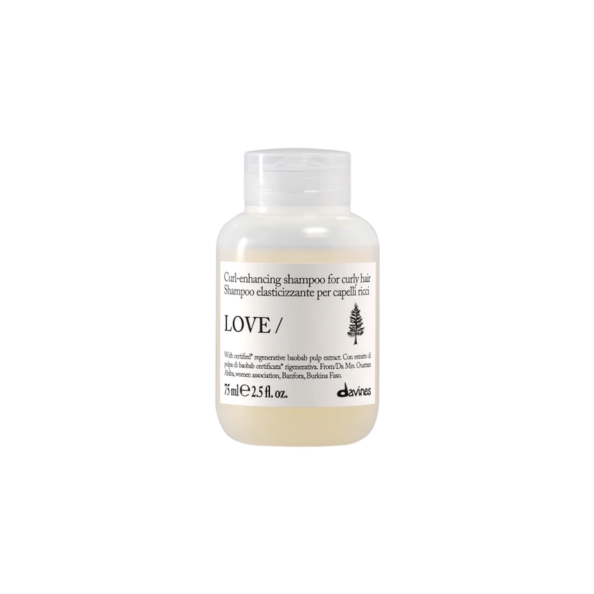 Davines LOVE CURL Shampoo 捲髮洗髮露 75ml 