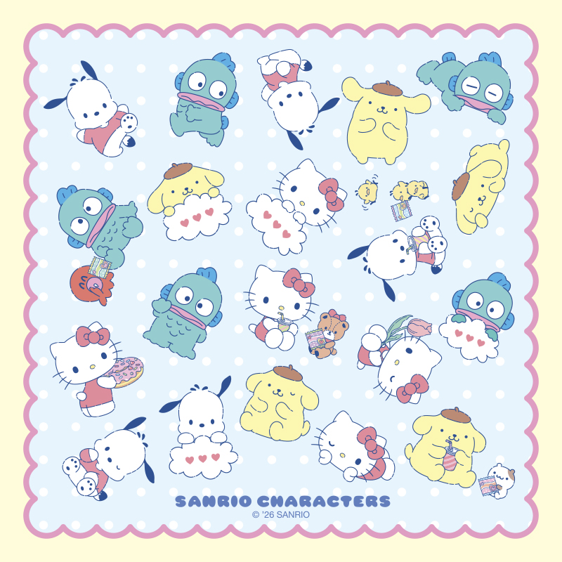 Mix Characters Origami Paper 手工紙 (4 Designs x 10pcs)