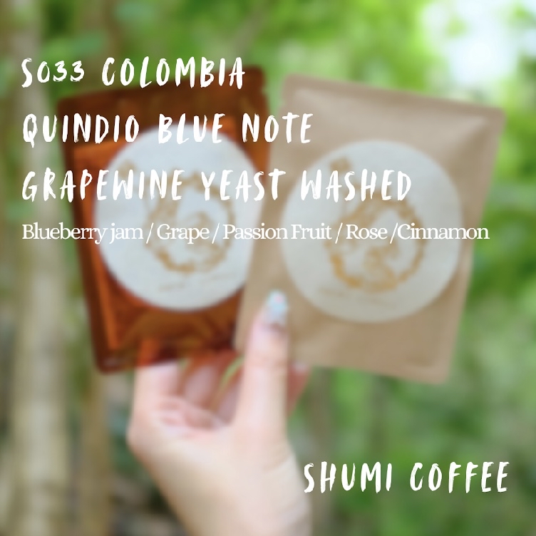 S033 Colombia Quindio Blue Note Blueberry /Grape