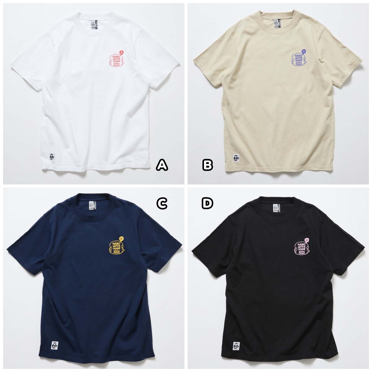 日本🇯🇵CHUMS×FREAK'S STORE  前後印花短袖Tee