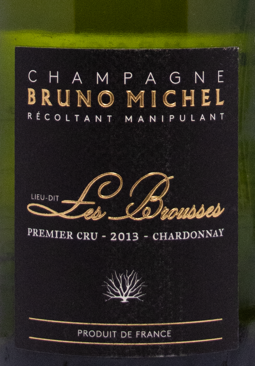 Champagne Bruno Michel Blanc de Blancs 1er Cru "Les Brousses" Millesime 2013
