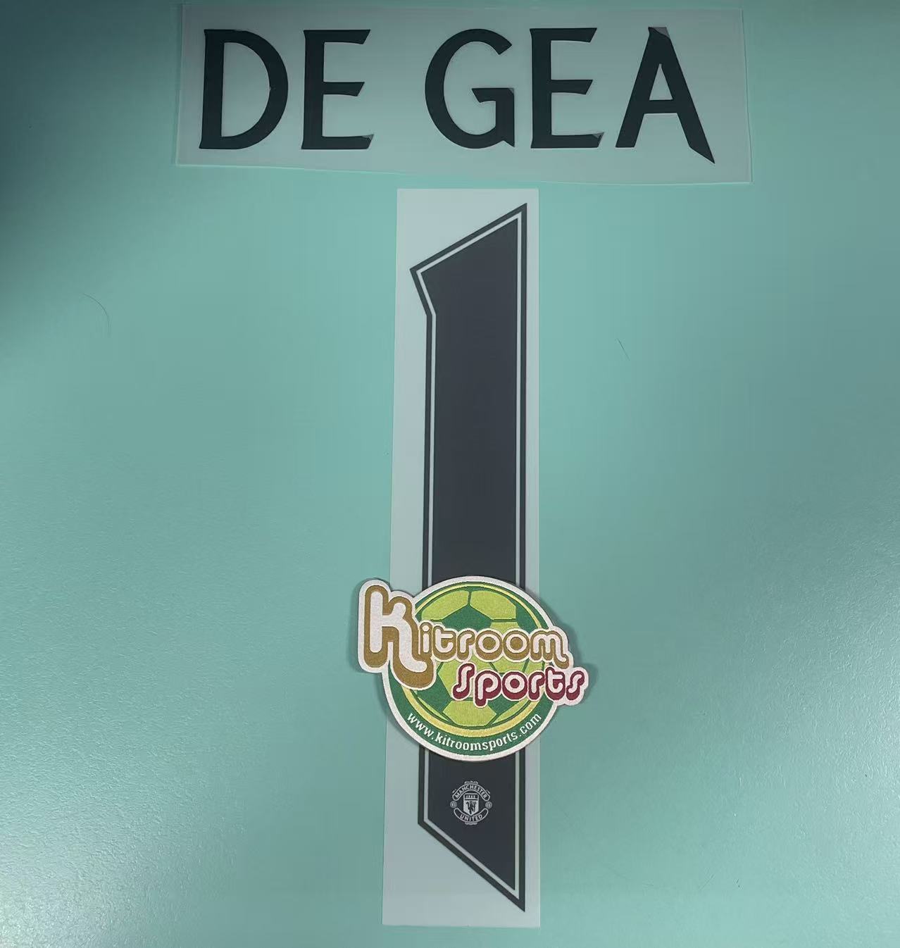 2023-24 Manchester United GK UCL Nameset #1 DE GEA