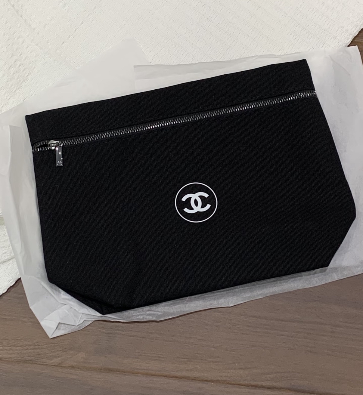 Chanel 大化妝袋(旅行收納）