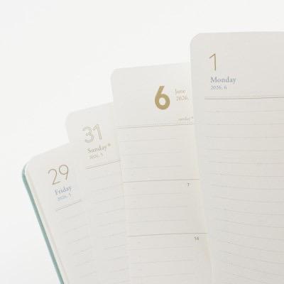 2026 A5 day Diary