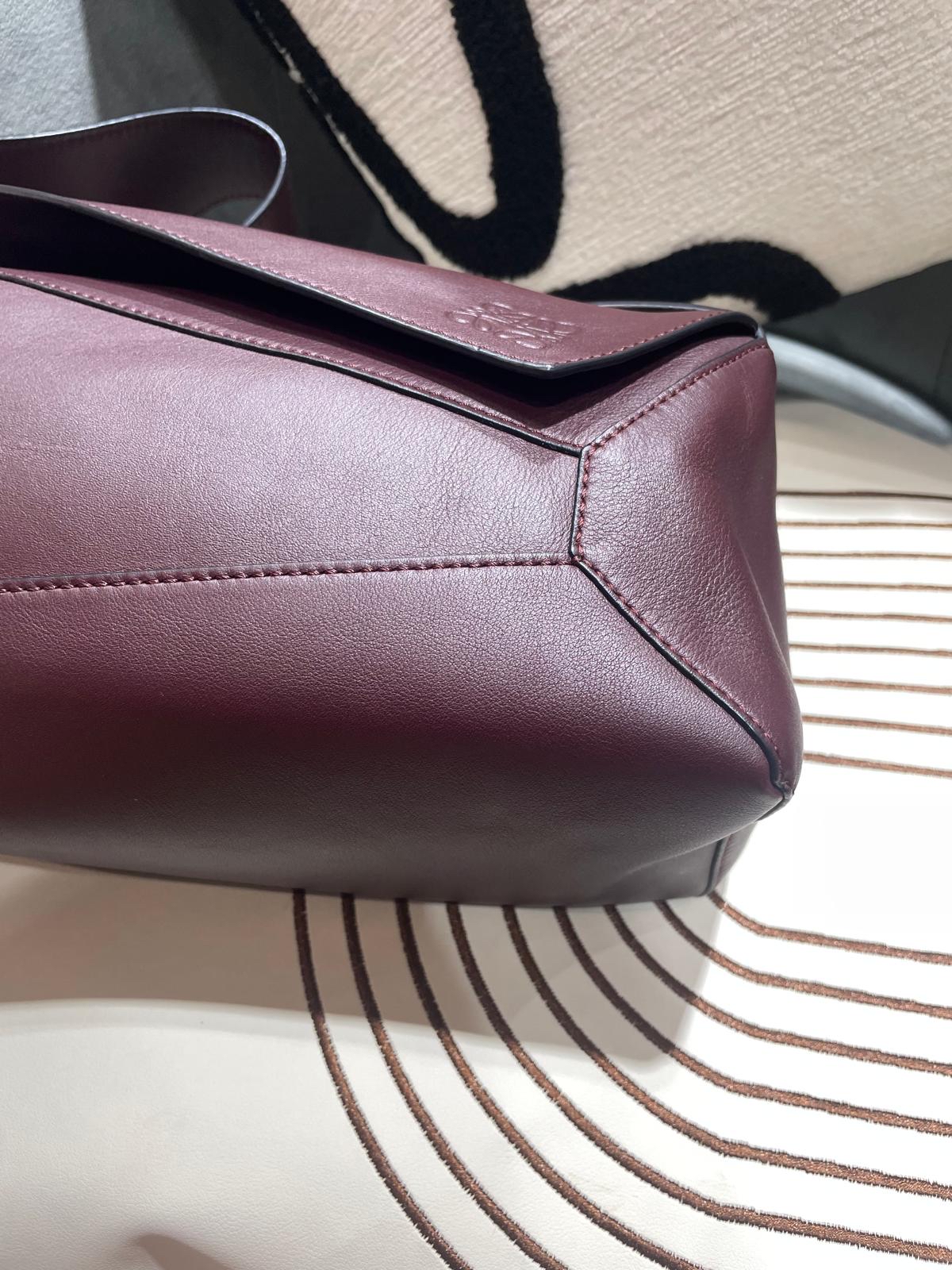 Loewe puzzle hobo calfskin  100%Authentic,95%new ✅dust bag 