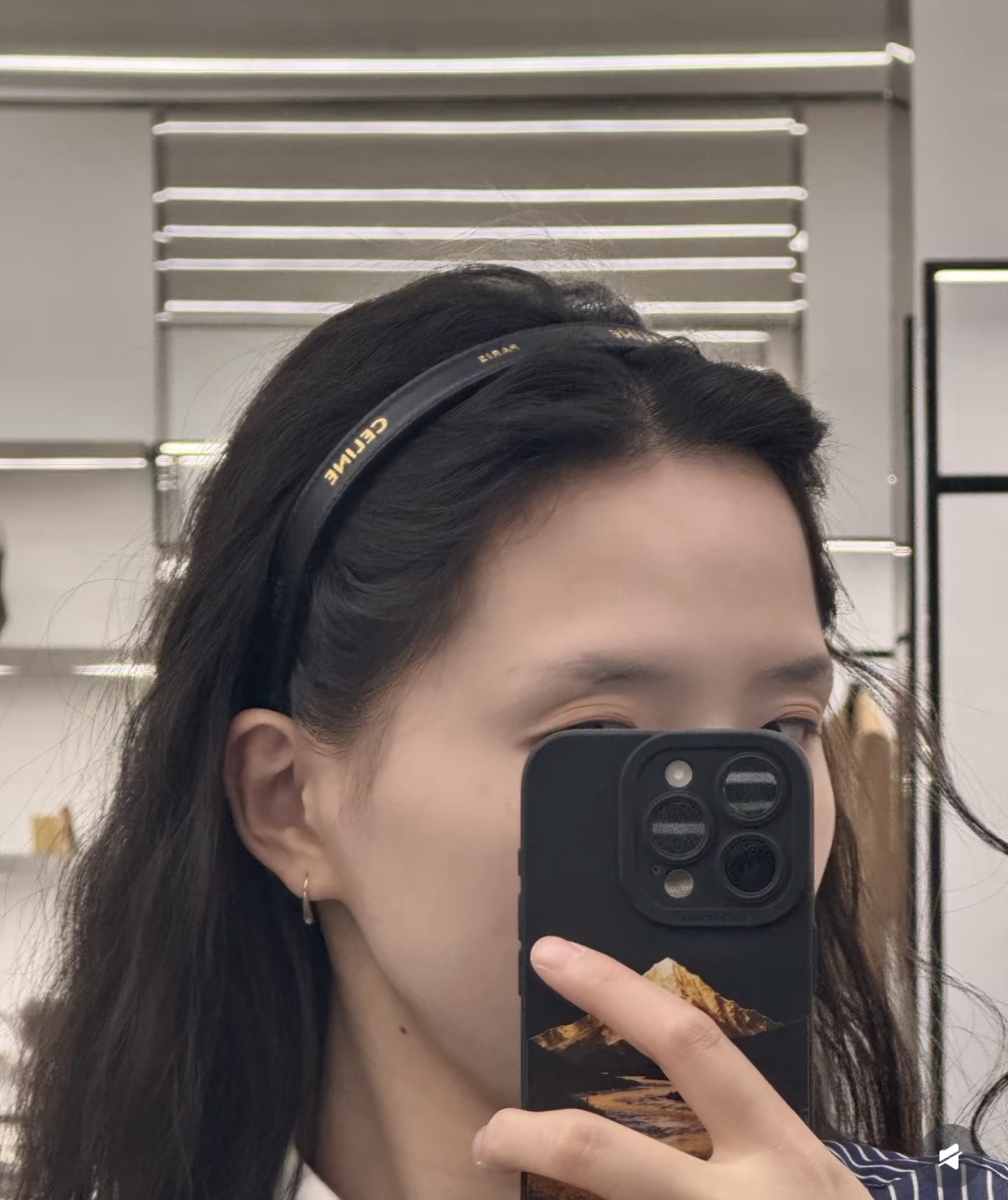 限時優惠😍訂貨📮Celine 皮質頭箍