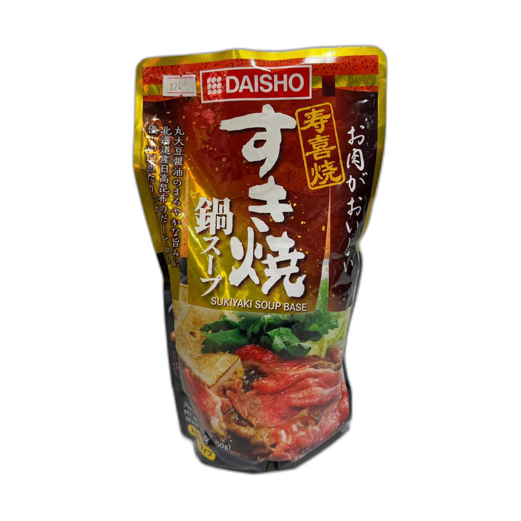 日本DAISHO壽喜燒湯底 750g