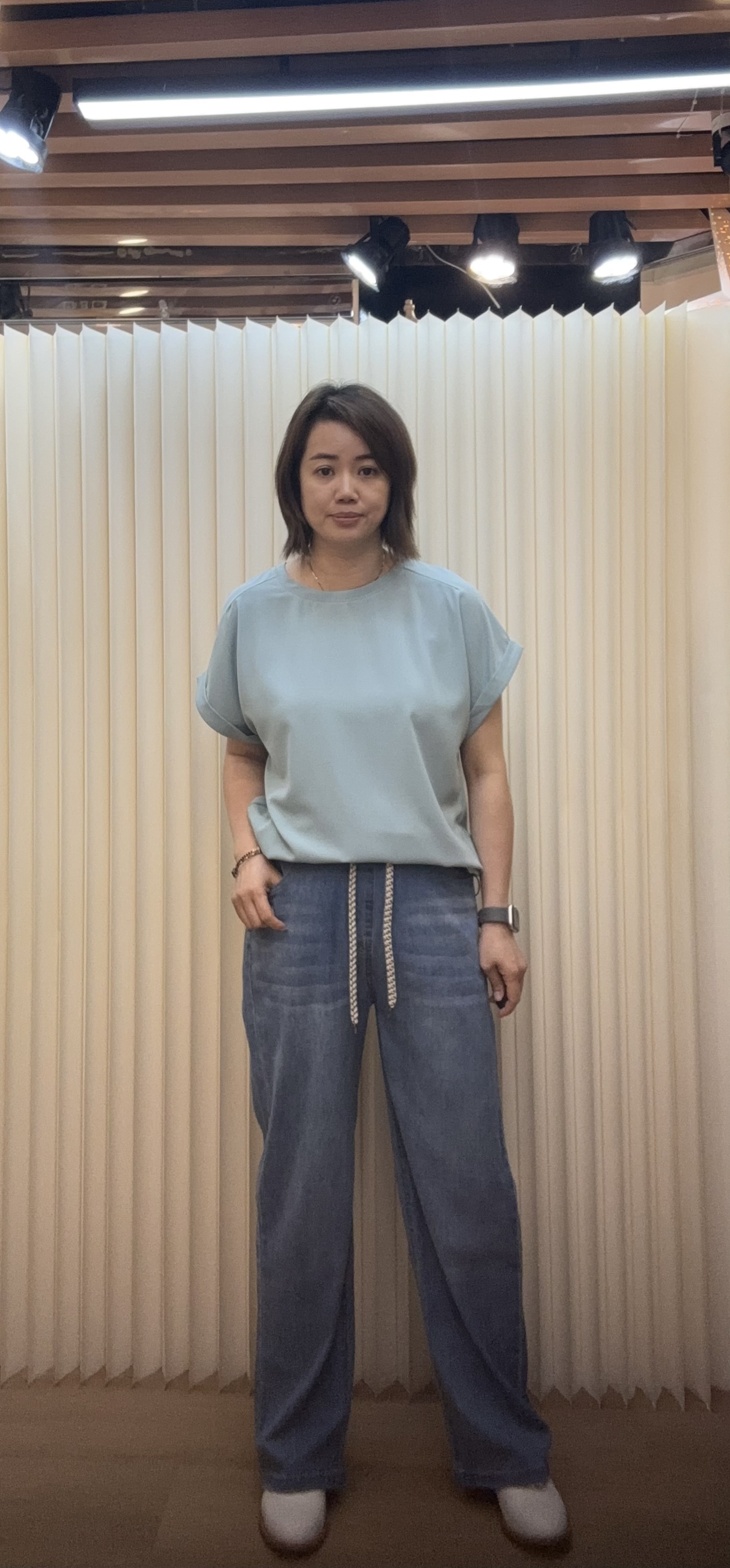 全像根腰牛仔褲 J049 417326233