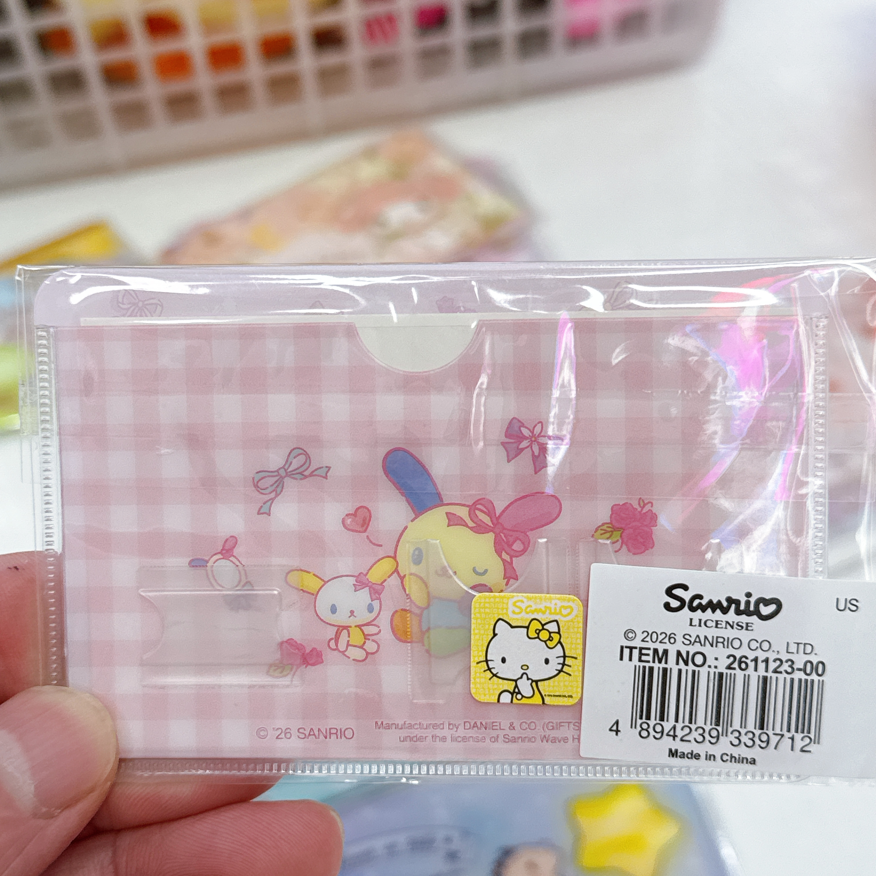 Sanrio單層多用途卡套