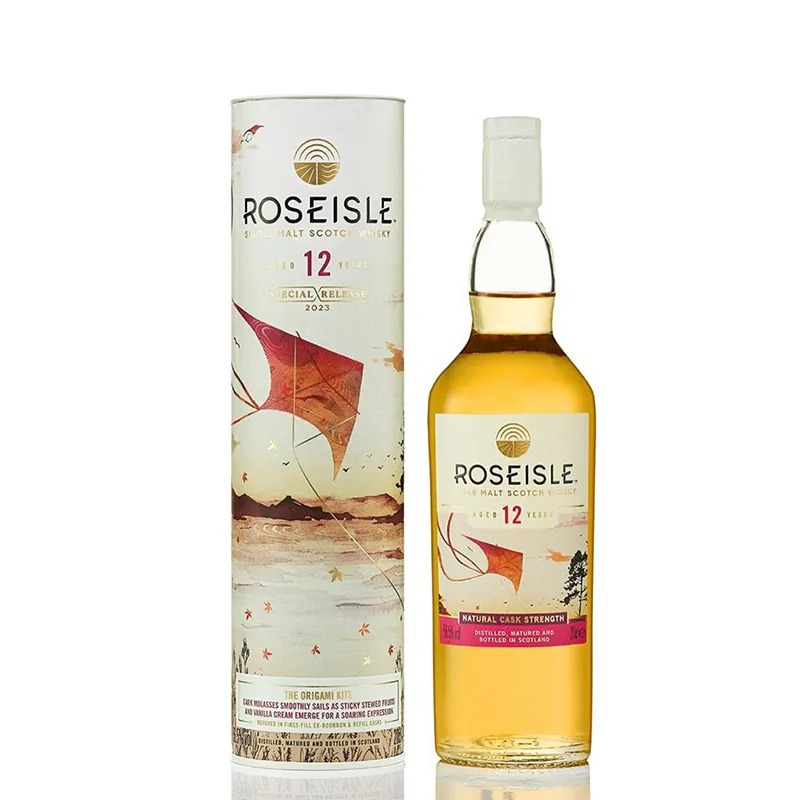 瑰嶼 12 年 2023 帝亞吉歐限量原酒（摺紙風箏) Roseisle 12 Year Old Special Release 2023 "The Origami Kite" 55.6% 700ml