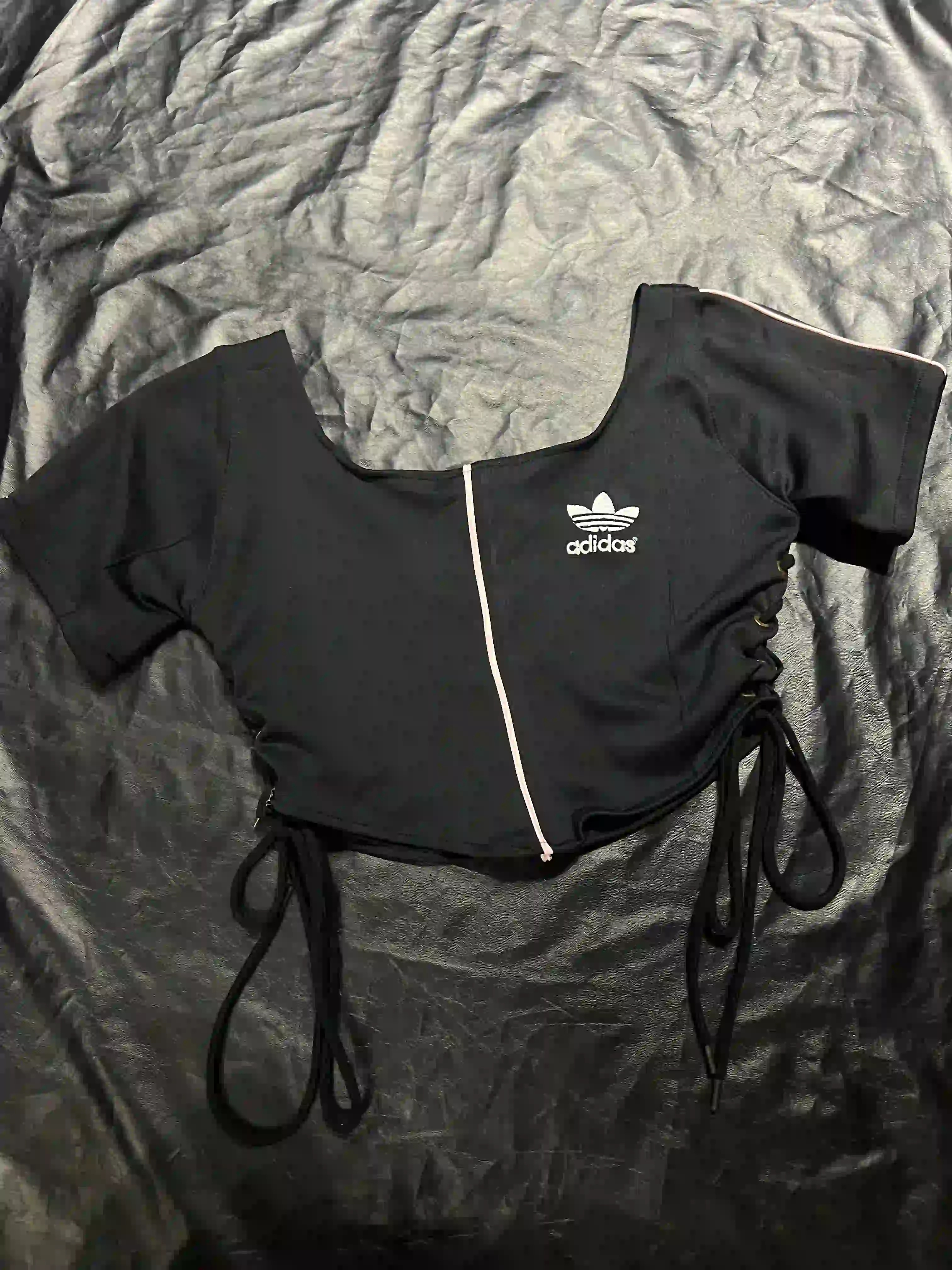 Black Vintage Top #0111