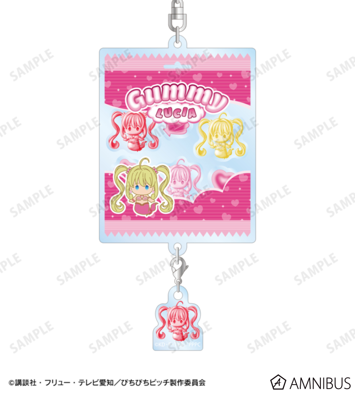 《Pre-Order》軟糖 petit-sserie Acrylic Keychain｜唱K小魚仙 Pichi Pichi Pitch AMNIBUS 商品 (26PP32-P)