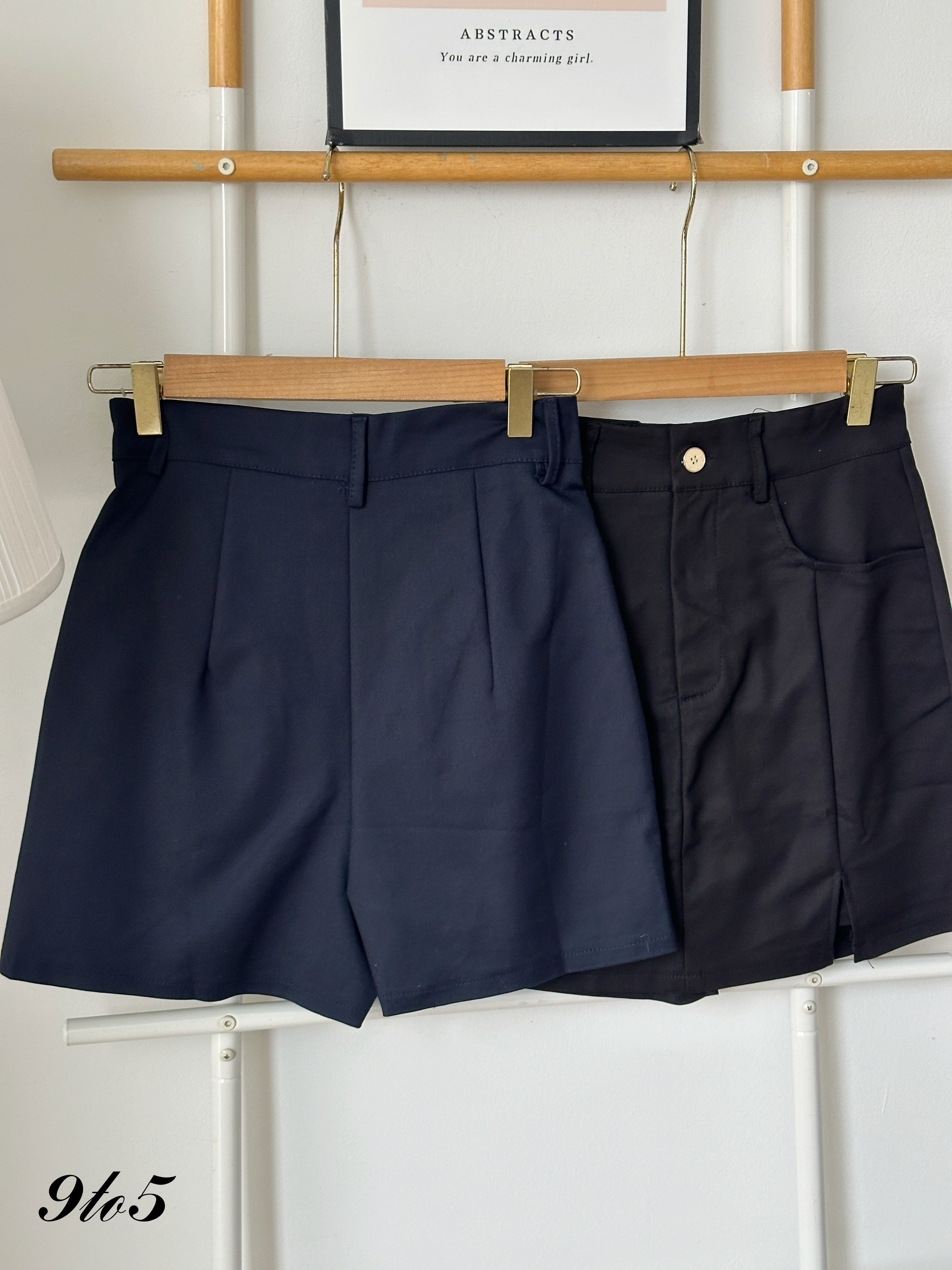 S1896 A Line Short Skort - 3 Colors 