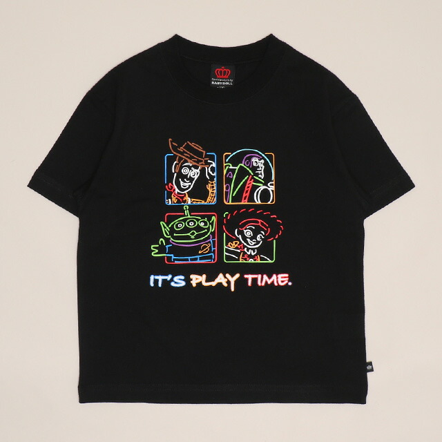 🆕【⭐訂購⭐】 🇯🇵日本直送 🌀#Toystory 霓虹線條圖案❣️ #親子裝❣️短袖 tee［2款選］🌀 [ELDA-0202][260522]