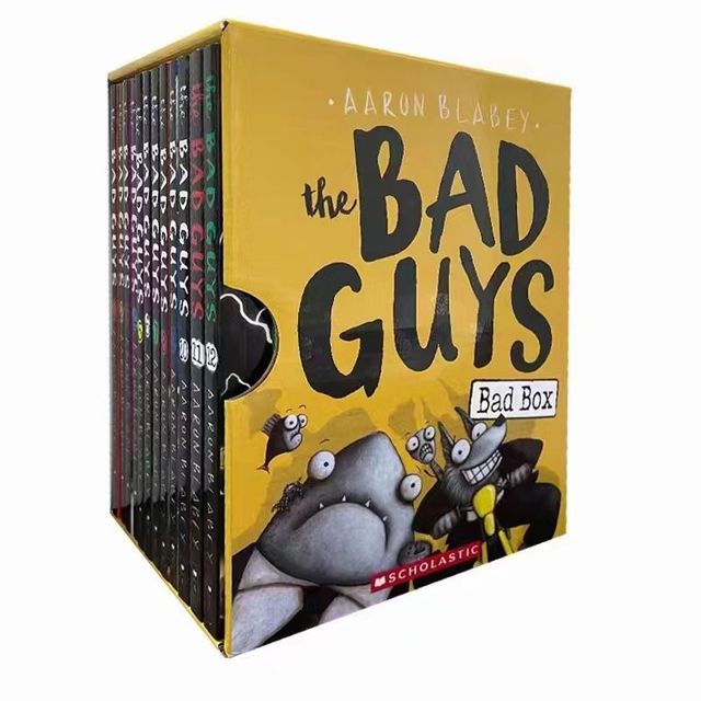 新品The Bad Guys18冊ザ・バッド・ガイズ英語絵本　漫画　洋書 洋書】ザ・バッドガイズ ゲームを始めよう！ [アーロン