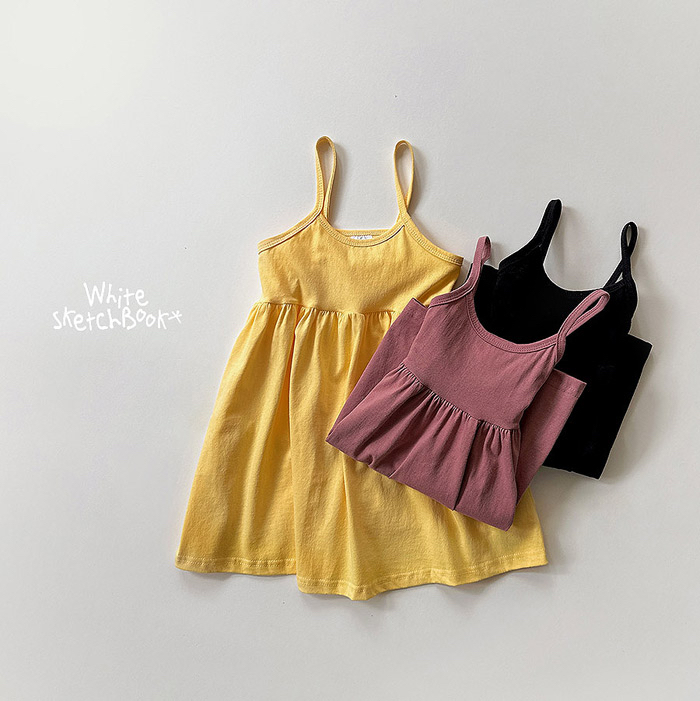 🇰🇷WhiteSketchBook吊帶裙