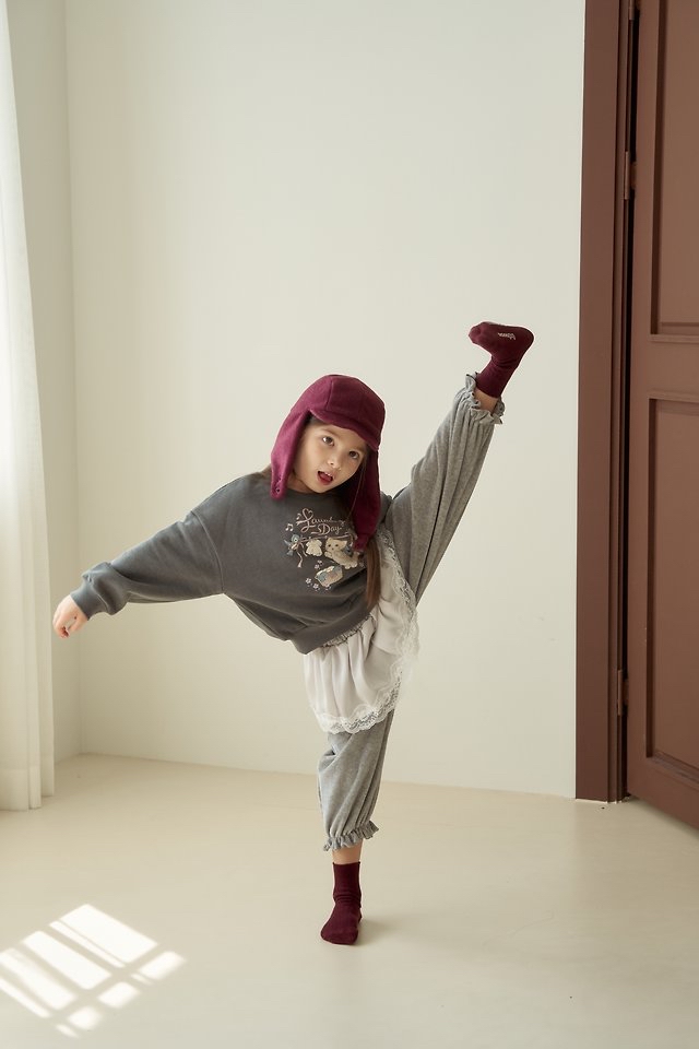 Momoann | Pigcat sweatshirt with Mom